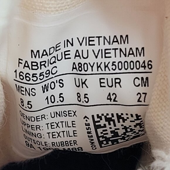 Converse Chuck 70 Hi Multi-Color Canvas Sneakers US Size Men's 8.5 Wo's 10.5 NWB - Picture 11 of 11